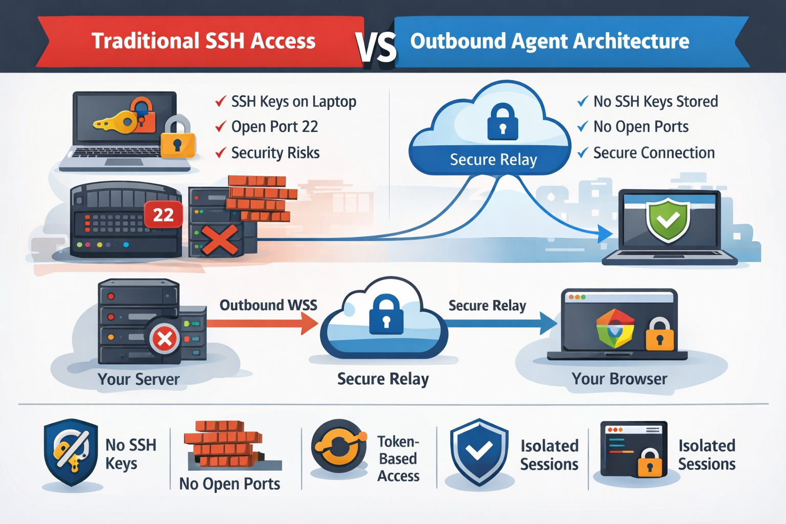 Secure Server Access Without SSH Keys